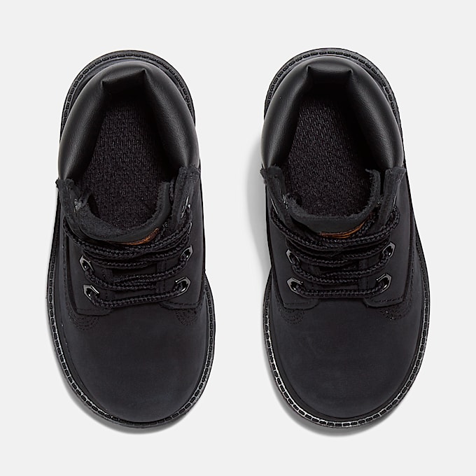 Toddler Timberland Classic 6Inch Waterproof Boot TBL Black Nubuck ALT2