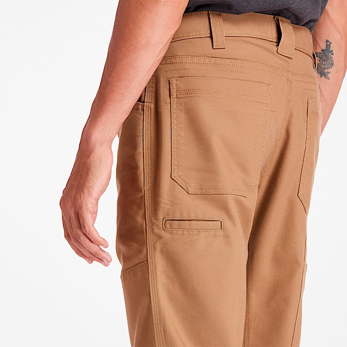 Mens Timberland PRO Ironhide Flex Utility DoubleFront Pant TBL Dark Wheat ALT5