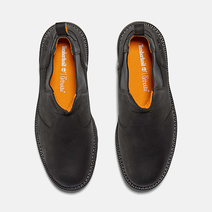 Mens Redwood Falls Chelsea Boot TBL Black Brushed FullGrain ALT2