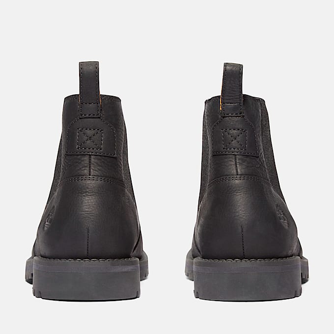 Mens Redwood Falls Chelsea Boot TBL Black Brushed FullGrain ALT5