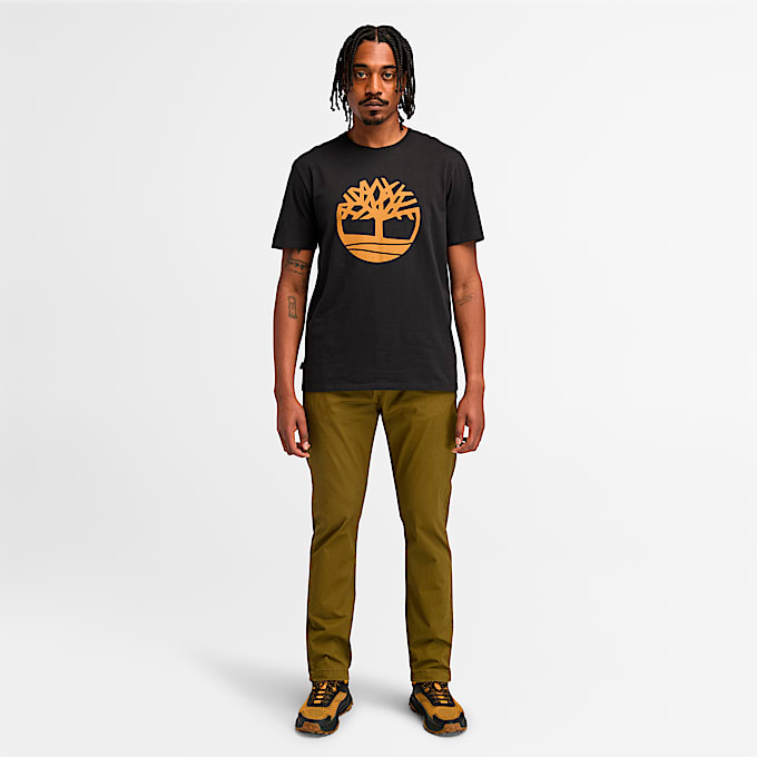 Mens Northwood ShortSleeve TShirt TBL BlackWheat ALT1