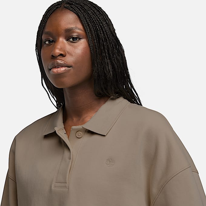Sweatshirt Lush Polo para mujer TBL Chispas de chocolate ALT2
