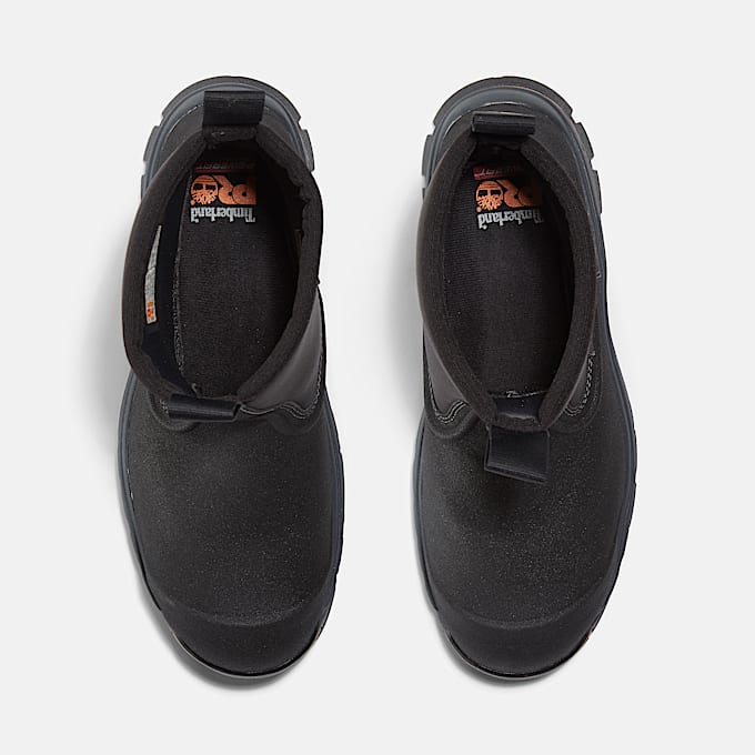 Bota de trabajo impermeable con puntera de aleación Stockdale Pull On para hombre