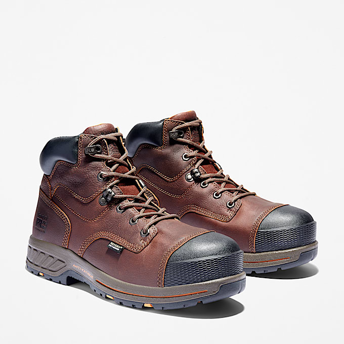 Botas de trabajo Timberland PRO Helix HD Met Guard CompToe para hombre TBL Marrn ALT4