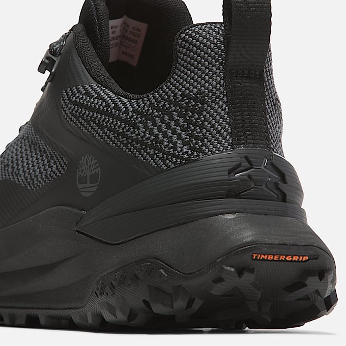 Mens Motion Access Sneaker TBL Black Knit ALT7