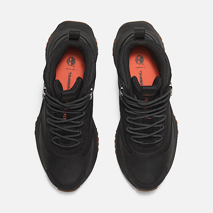 Womens Motion Access Mid LaceUp Waterproof Hiking Boot TBL Black ALT2