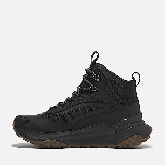 Womens Motion Access Mid LaceUp Waterproof Hiking Boot TBL Black ALT6