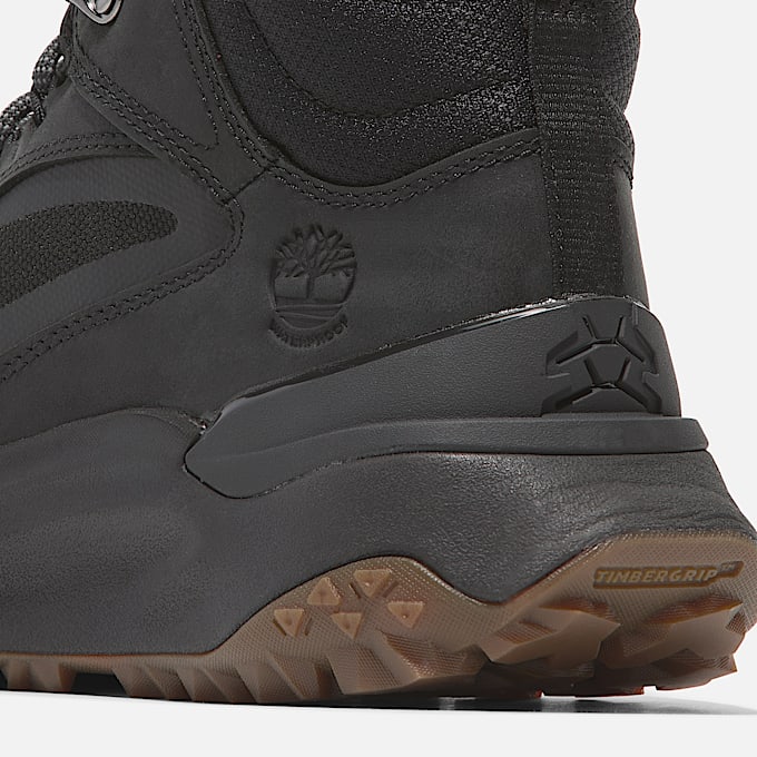 Womens Motion Access Mid LaceUp Waterproof Hiking Boot TBL Black ALT7