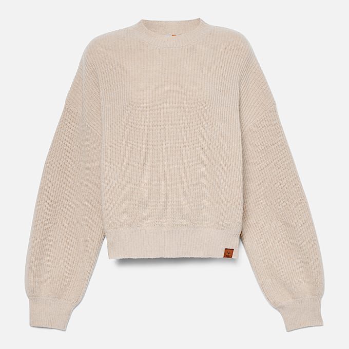 Suter de lana para mujer TBL Beige Claro ALT10