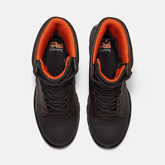 Mens Rigmaster 8 Steel Toe Waterproof Work Boot TBL Brown ALT2