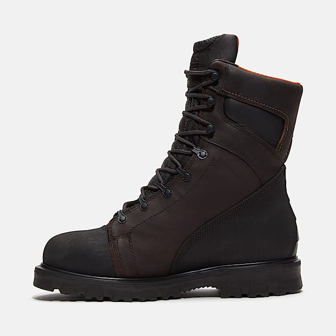 Mens Rigmaster 8 Steel Toe Waterproof Work Boot TBL Brown ALT6