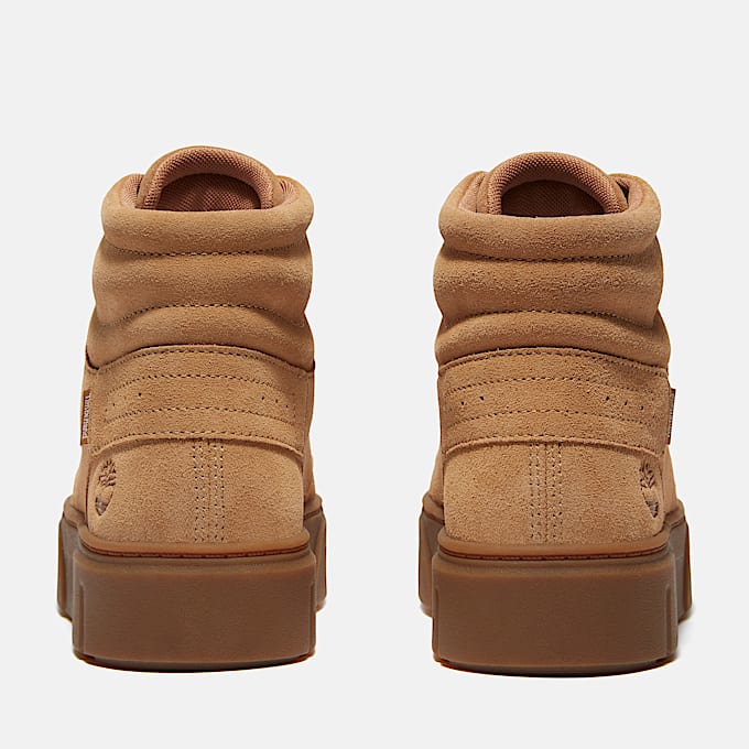Sneakers de corte alto para mujer Laurel Court TBL Beige ALT5