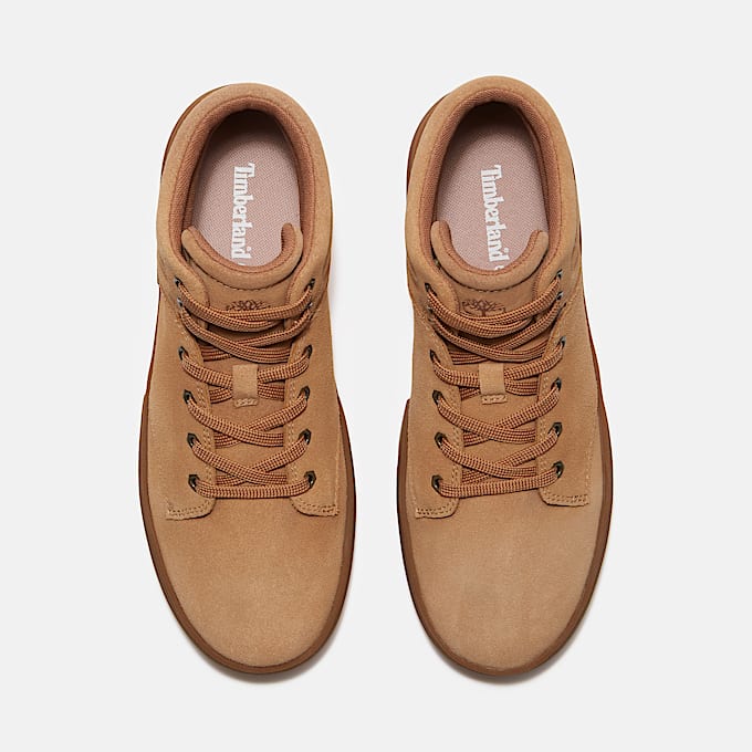 Sneakers de corte alto para mujer Laurel Court TBL Beige ALT2