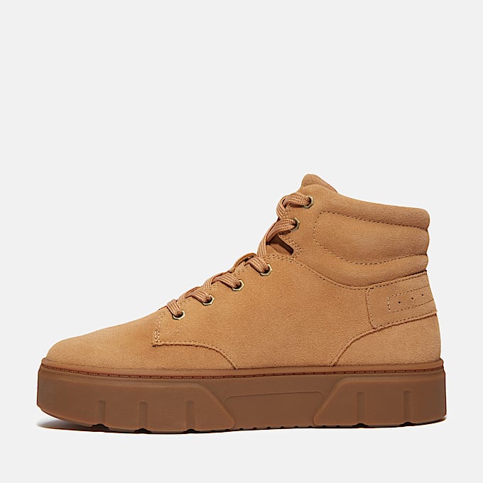 Sneakers de corte alto para mujer Laurel Court TBL Beige ALT6