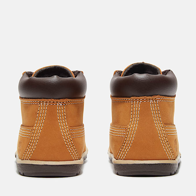 Infant Crib Bootie TBL Wheat Nubuck ALT5