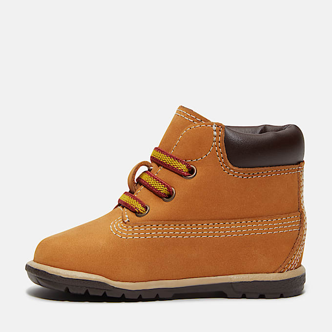 Infant Crib Bootie TBL Wheat Nubuck ALT6