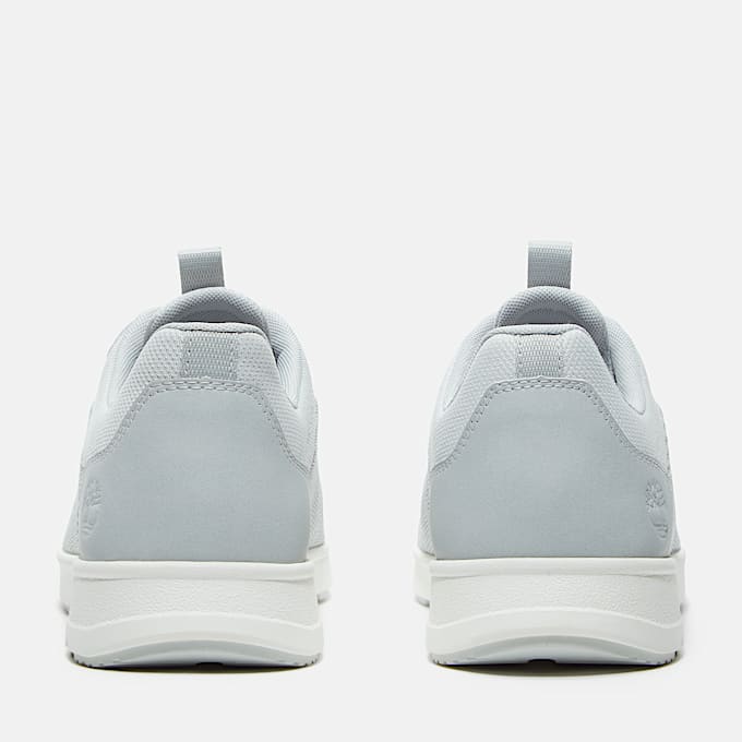 Mens Parker Street Low LaceUp Sneaker TBL Light Grey Knit ALT5