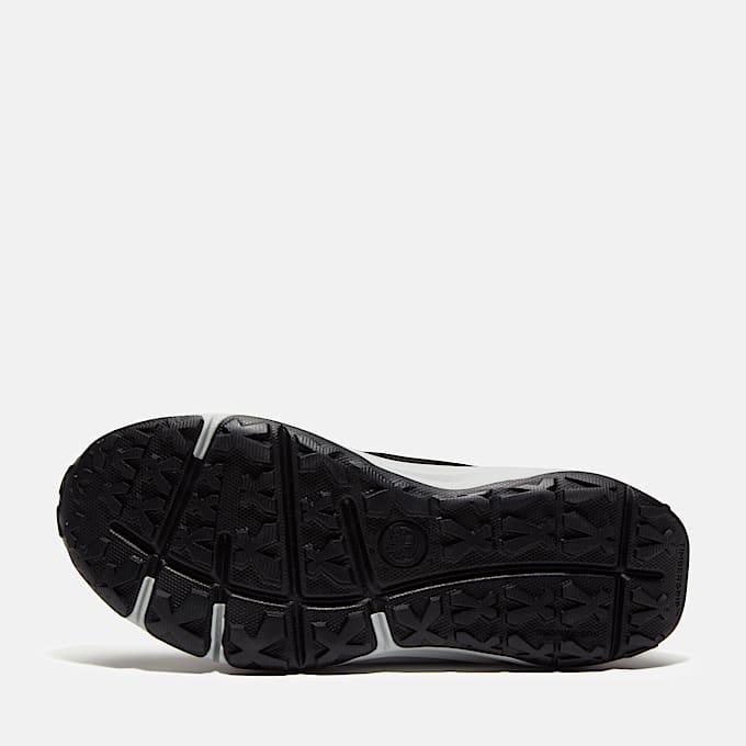 Youth Motion Access HookandLoop Sneaker TBL Black Mesh ALT3