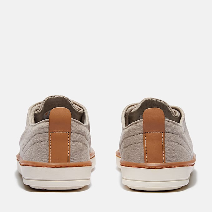 Mens Hookset Canvas Sneaker TBL Light Taupe Canvas ALT5