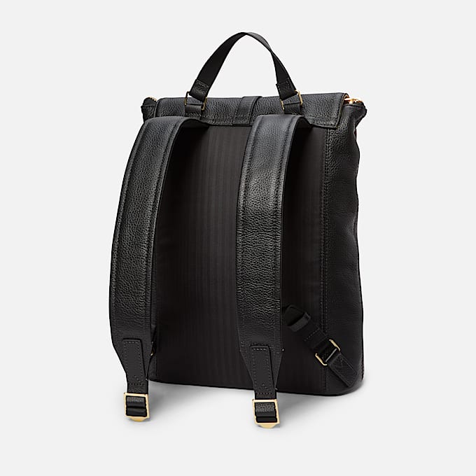 Sac  dos Tuckerman en cuir pour femmes TBL Cuir pleine fleur noir ALT2