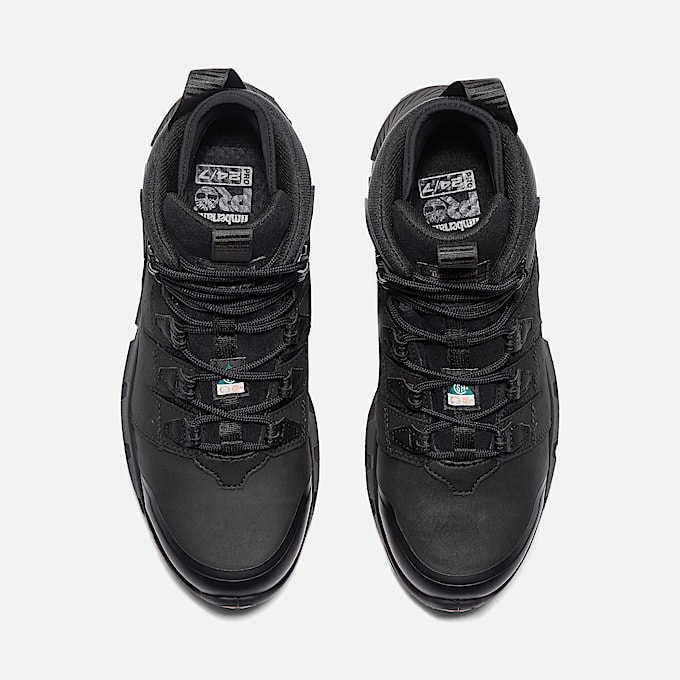 Mens Tempe CSA 6 Alloy Toe Work Boot TBL Black Leather ALT2