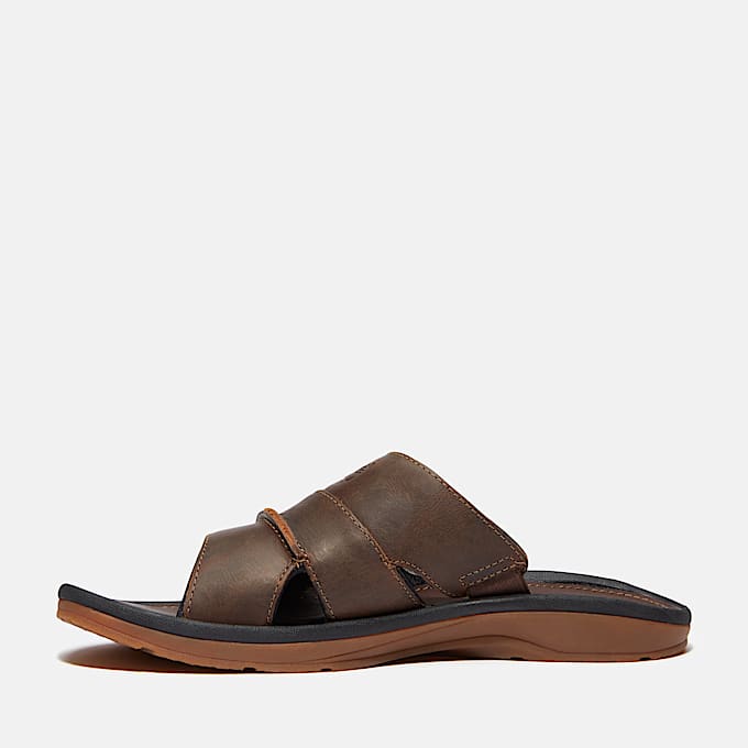 Mens Timberland Originals Slide Sandal TBL Brown ALT6