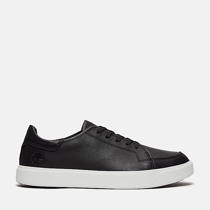Mens Emerson Street Sneaker TBL Black FullGrain HERO