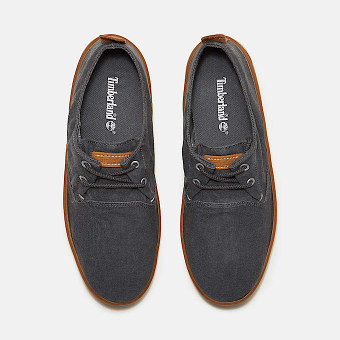 Mens Hookset Canvas Sneaker TBL Black Canvas ALT2