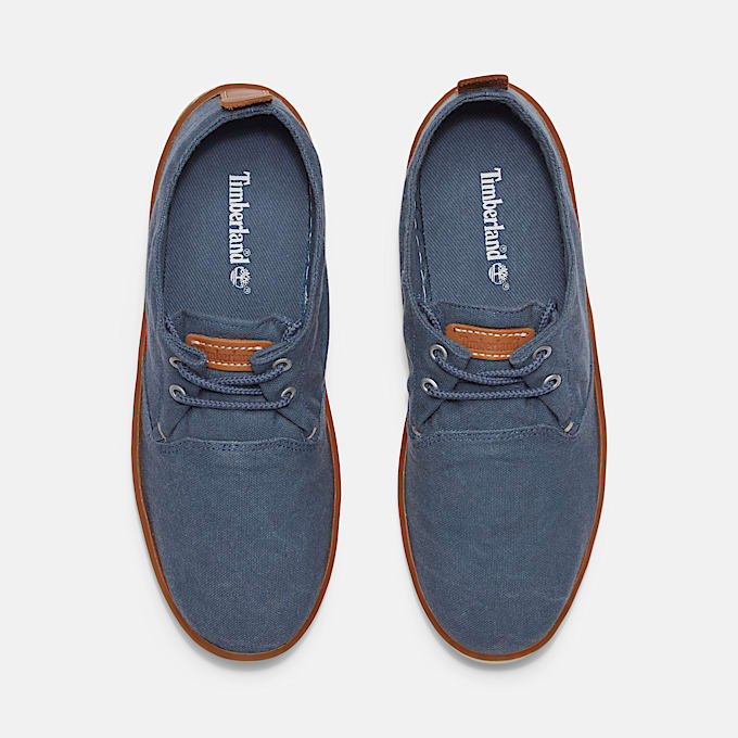 Mens Hookset Canvas Sneaker TBL Dark Blue Canvas ALT2