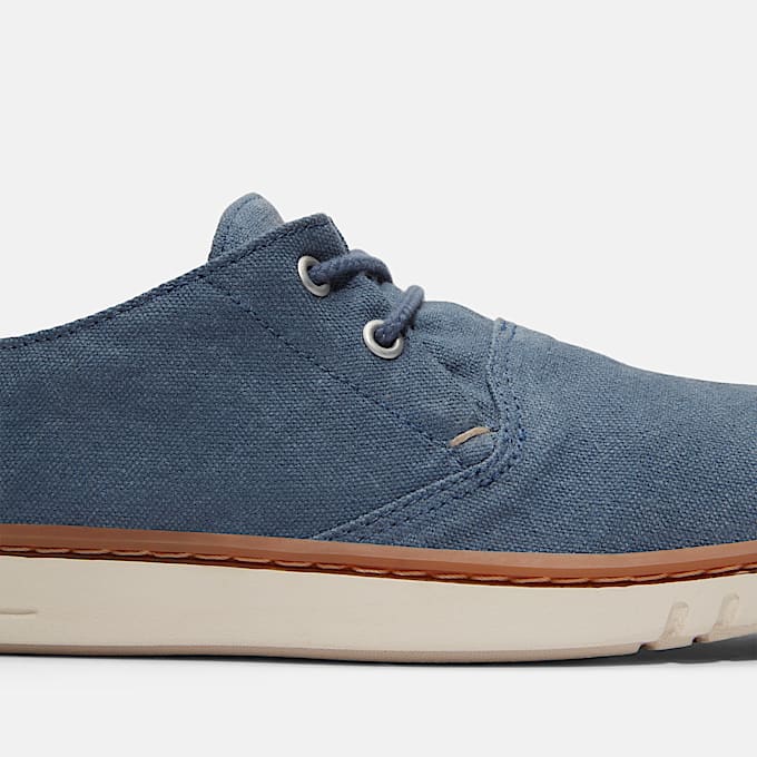 Mens Hookset Canvas Sneaker TBL Dark Blue Canvas ALT7