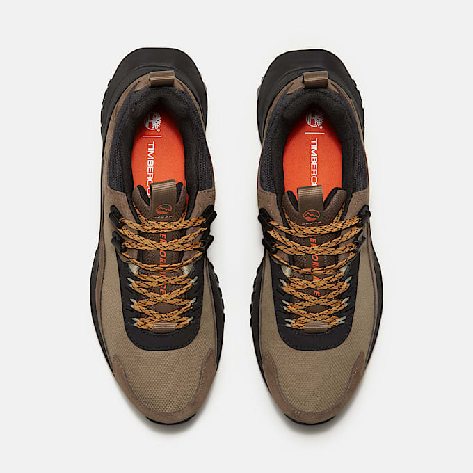 Mens Motion Access Waterproof Sneaker TBL Beige MeshBrown ALT2