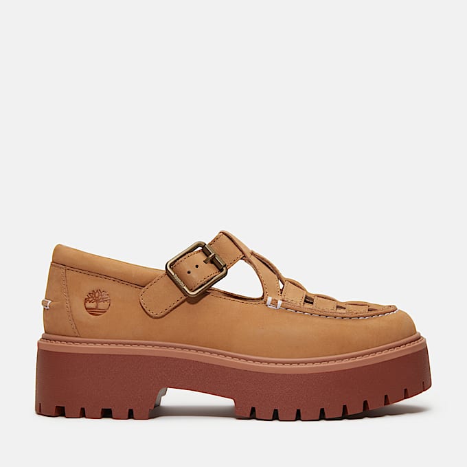 Women's Stone Street Platform Buckle Shoe - 1