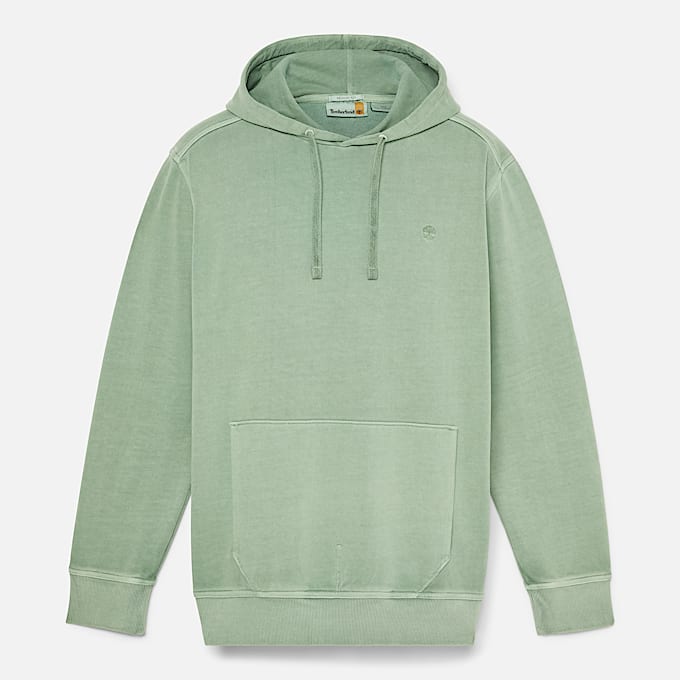 Hoodie  Merrymack River Garment Dye para hombre TBL Verde ALT10
