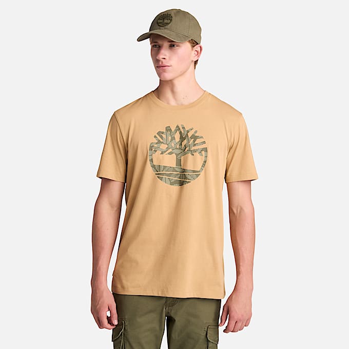 Men's Northwood Floral Tree Logo Short-Sleeve T-Shirt - 1
