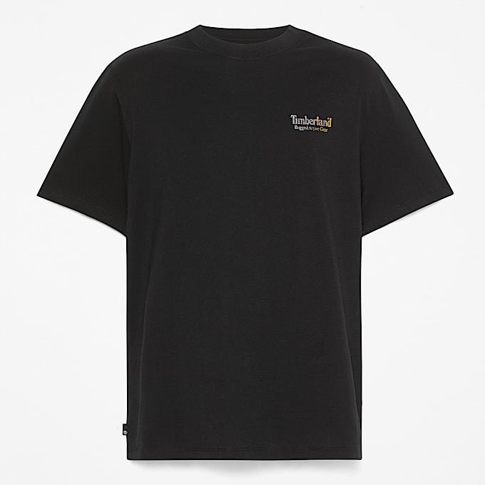 T-shirt avec dessin Rugged Active Gear au dos pour hommes