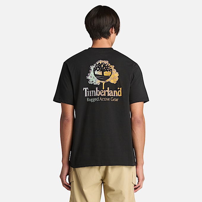 T-shirt avec dessin Rugged Active Gear au dos pour hommes