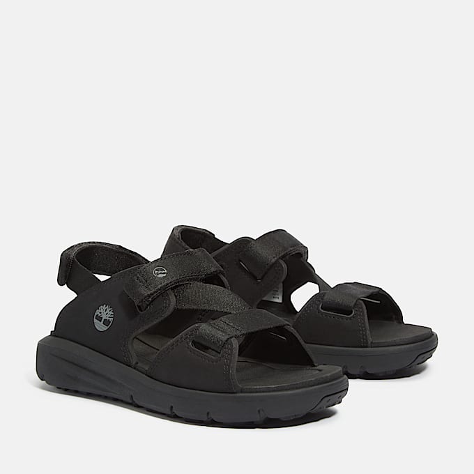 Toddler Motion Dune Backstrap Sandal TBL Black Webbing ALT4