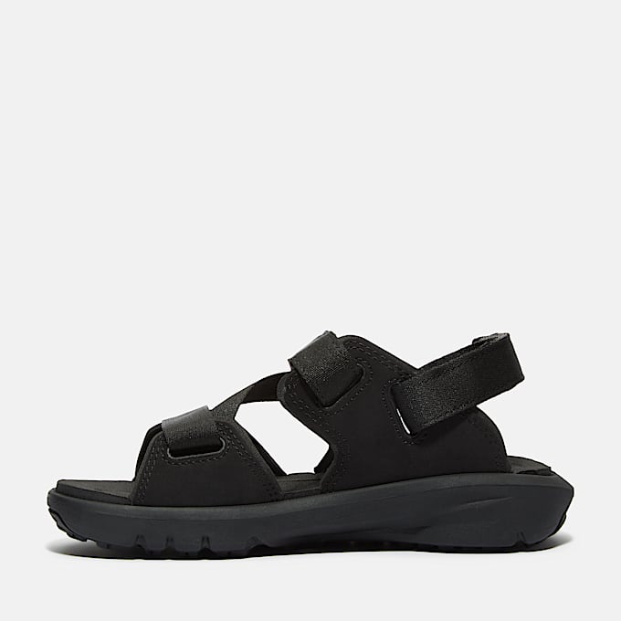 Toddler Motion Dune Backstrap Sandal TBL Black Webbing ALT6