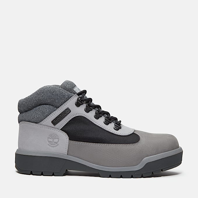 Mens Waterproof Field Boot TBL Medium Grey Nubuck HERO