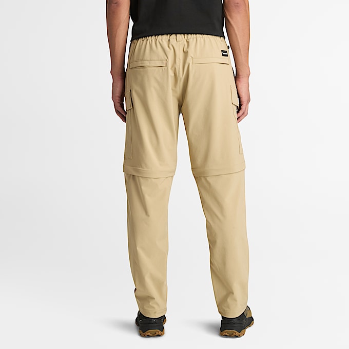 Mens QuickDry Convertible Pant TBL Lemon Pepper ALT9