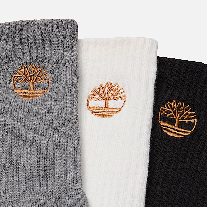 Newmarket 3Pack Half Cushion Crew Sock TBL Multi ALT1