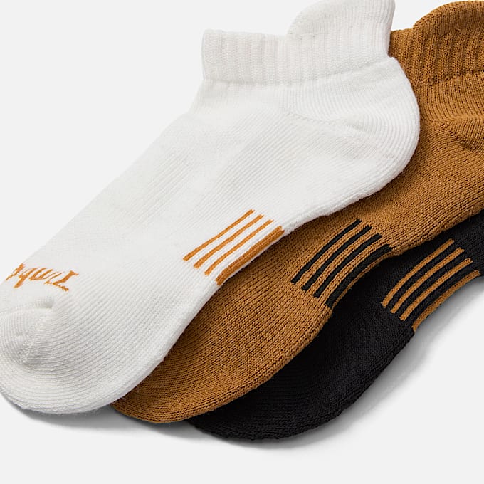 Newmarket 3Pack Half Cushion NoShow Sock TBL Wheat ALT1