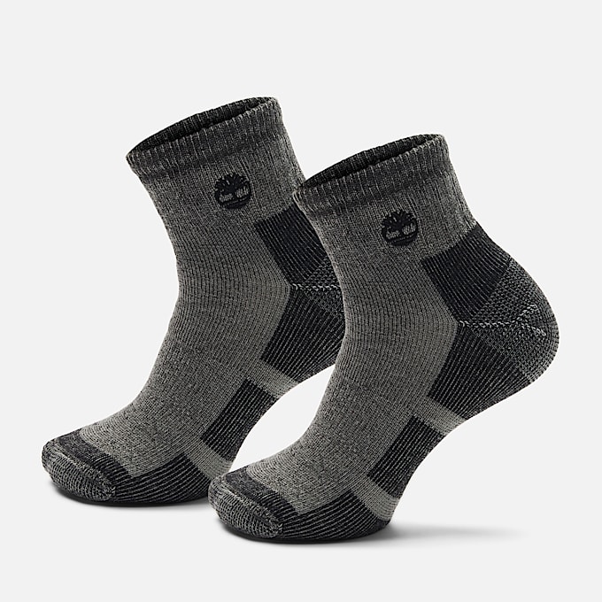 Kittery 2Pack Quarter Crew Sock TBL Black HERO