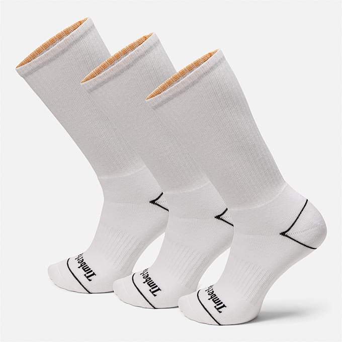 Bowden 3Pack Full Cushion Crew Sock TBL White HERO