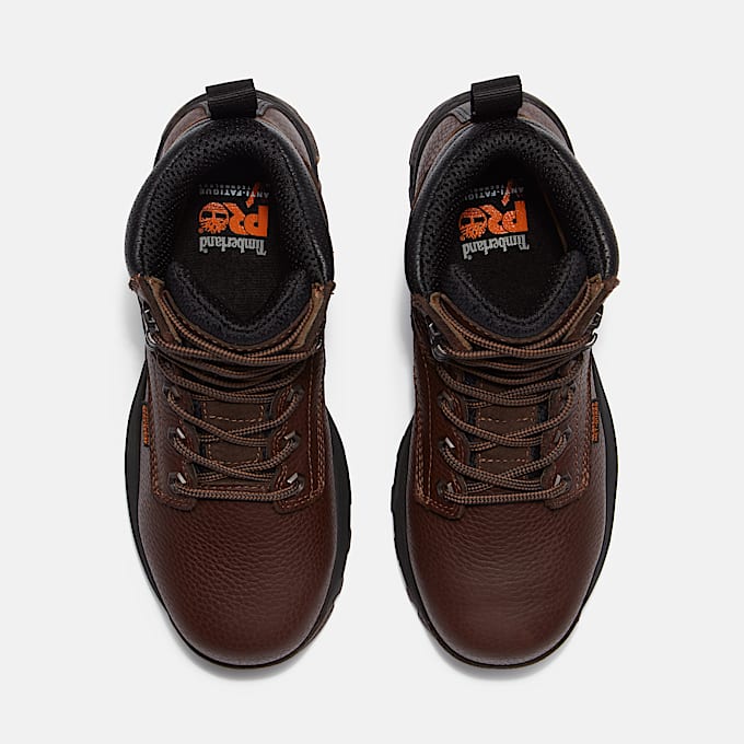 Womens TiTAN EV Met Guard 6 Composite Toe Work Boot TBL Dark Brown FullGrain ALT2