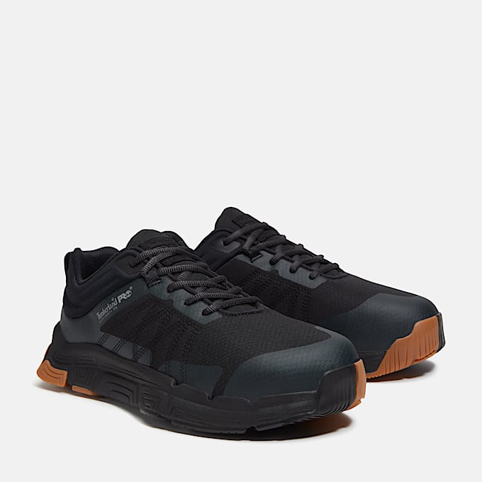 Mens XR1 Dynamic Natural Fit Alloy Toe Work Sneaker TBL Blackout ALT4