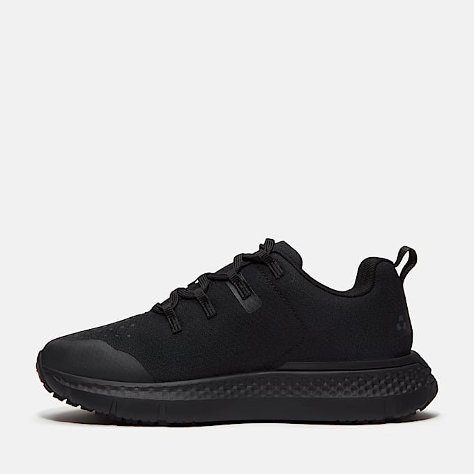 Womens Power Shift SlipResistant Hospitality Work Sneaker TBL Black Ripstop Nylon ALT6