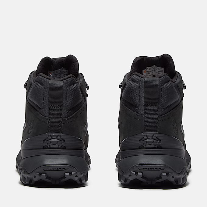 Mens Motion Access Mid LaceUp Waterproof Sneaker TBL Black Ripstop ALT5