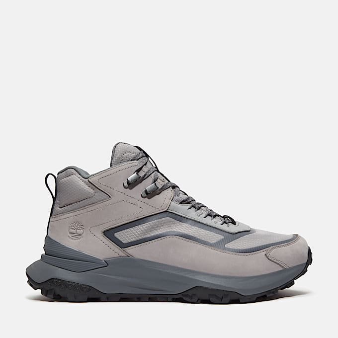 Mens Motion Access Mid Waterproof Sneaker TBL Medium Grey Ripstop HERO