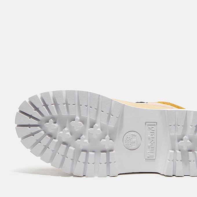 Bota de plataforma Stone Street Waterproof Shades of Happiness 6 para mujer TBL Carita Feliz color Trigo ALT3